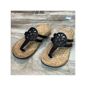 Athlefit comfort thong flip flop arch support sandal size 7.5